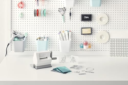 Sizzix Sidekick Starter Kit 661770 Portable Manual Die Cutting & Embossing Machine for Arts & Crafts, Scrapbooking & Cardmaking, 6.35 cm Opening, 2.5