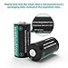 Updated CR123A Lithium Batteries RAVPower Non-Rechargeable 3V Lithium Battery, 16-Pack, 1500mAh Each, 10 Years of Shelf Life for Arlo Cameras, Polaroid, Flashlight, Microphones [CAN NOT BE RECHARGED]
