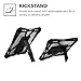 Cooper Trooper 2K Rugged case Compatible with Acer Iconia Tab 10 A3-A30 | Drop Shock Proof Heavy Duty Protective Cover | Shoulder Strap, Stand, Hand Strap | Kids Adults (Black)