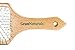 GranNaturals Detangling Metal Pin Bristle Wooden Paddle Hair Brush