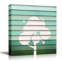 Canvas Wall Art Paper Piece Canvas Prints Home Artwork Decoration for Living Room,Bedroom - 12x12 inches