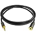 Mediabridge™ 3.5mm Extension Cable (25 Feet) - 3.5mm Female to Male Stereo Audio Cable - Step Down Design for iPhone, iPod, Smartphone, Tablet and MP3 Cases - (Part# MPC-35FM-25)