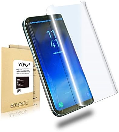 Galaxy S8 Screen Protector YiYiYi [Full Coverage] [Anti-Bubble] for Samsung Galaxy S8 Clear HD Transparent 0.28mm