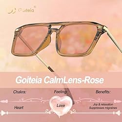 Goiteia FL 41 Migraine Glasses,Light Sensitivity