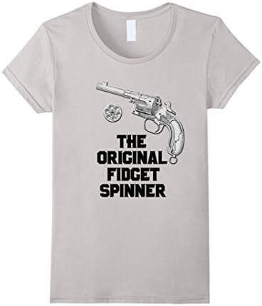 Womens The Original Fidget Spinner Large Silver