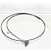 10 FOOT (120") PTO PUSH PULL CABLE ASSEMBLY - INCLUDES KNOB