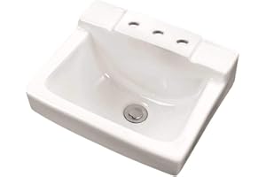 Gerber Plumbing 12354 Gerber West Point Wall Hung Bathroom, 14" x 12" - 12354