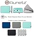 Runetz - 13.3 inch Laptop Sleeve Neoprene | Older MacBook Pro 13 inch Sleeve with Pocket | MacBook Air 13 inch Sleeve Case Cover 2017-2012 | Notebook Laptop Bag 13