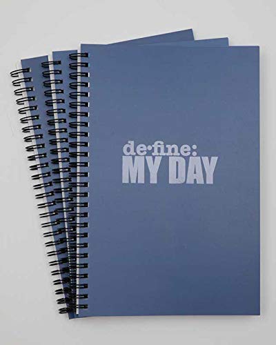 Define My Day Focus Journal - 3 Pack