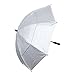 Fashion Helpers Pink Lining - Silver Vented Windproof UV Umbrella- 50 inch Arc Canopy