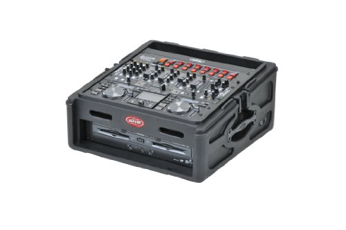 SKB Roto Rack 10X2 Rack Console, Steel Rails, Hard top, L/R Access doors (1SKB-R102)