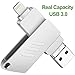 iOS Flash Drive for iPhone Photo Stick 128GB Memory Stick USB 3.0 Flash Drive Lightning Memory Stick for iPhone iPad Android and Computers