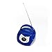 RipTunes CD Player Boombox- Portable Blue Aux-in CD Boombox, AM/FM Radio for Assured Amusementthumb 4