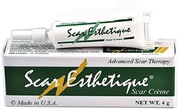 2 Tubes X Scar Esthetique Cream for Scar Therapy Treatment Burns Keloid, Acne Scar Removal Cream 4g