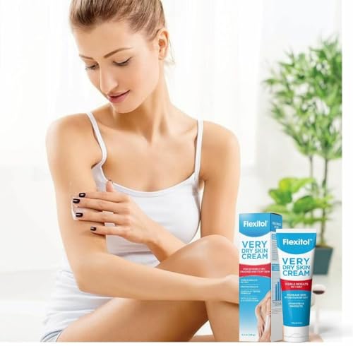 Flexitol Very Dry Skin Cream,Rich Moisturizing Body Cream with Urea, 4.4 Ounce Tube