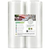 Geniusidea Vacuum Sealer Bags for Food Saver, 2