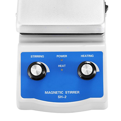 image for BestEquip Magnetic Stirrer SH-2 Heating Plate 1000ml Magnetic Stirrer 