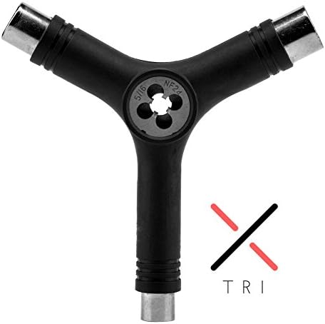 Tri Skate Tool All In One Longboard Tool | T tool | Skateboarding Tool For All Boards Trucks And Wheels