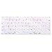 MOSISO Protective Pattern Keyboard Cover Skin Compatible with MacBook Air 11 inch (Models: A1370 & A1465), Pink Marble