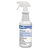 Diversey 04705 Glance Glass & Multi-Surface Cleaner, Original, 32 Oz Spray Bottle (Case of 12)