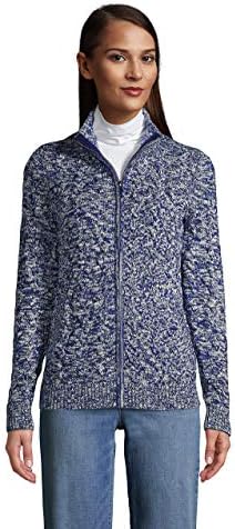 Lands End Womens Cotton Cable Drifter 