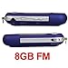 Ecloud ShopUS Blue 8GB 8G USB Flash Drive LCD Mini MP3 Player w/ FM Radio