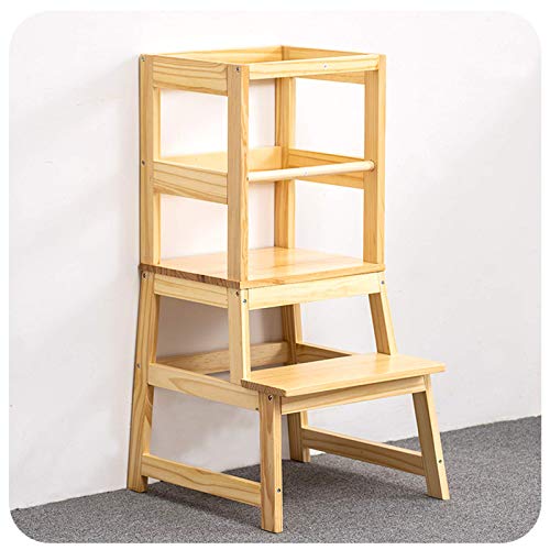 Wood City Kitchen Stool Helper for Kids with