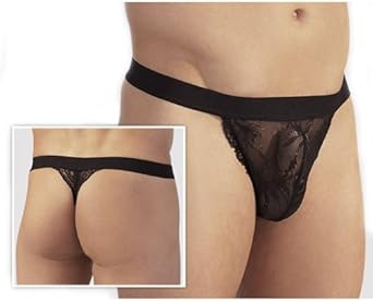 string dentelle homme amazon