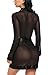 Avidlove Women Lace Kimono Lingerie Satin Sleepwear Soft Babydolls