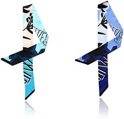 DDN Fashion Bag Twilly Handbag Handle Ribbon Scarf Package Band Hair Accessory (Color 1, 31.49"-39.37")