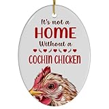Buff Cochin Chicken Hen Christmas Ornament 2024