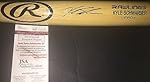 Kyle Schwarber Cubs Autographed Signed Engraved Bat JSA WITNESS COA Blonde