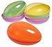 Prextex Jumbo, Plastic Easter Egg Containers in Assorted Colors- Set of 6