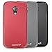 Fosmon DURA-FROST Smooth Durable & Flexible Slim Fit TPU Case Cover for Motorola Moto G (2nd Generation) 2014 (Black)