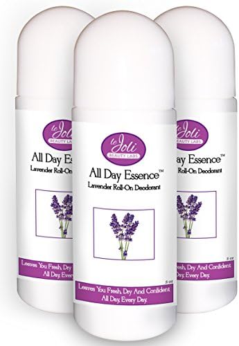 Natural All Day Essence Lavender Roll-On Deodorant Citrus Sage Aloe Tea Tree oil