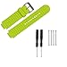Garmin Forerunner Bands, BeneStellar Replacement Sport Colourful Bands for Garmin Forerunner 230 / 235 / 630 / 220 / 620 / 735 GPS Golf Watch (08-Pack)