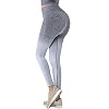 Leoyee Damen Sports Leggings Yogahose Nahtlose High Waist Training Hip-up Fitnesshose Workout Laufhose