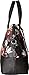 Nine West Dealinh Times Satchel Black Floral One Size