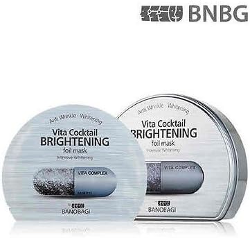 VITA COCKTAIL BRIGHTENING FOIL MASK 10PC