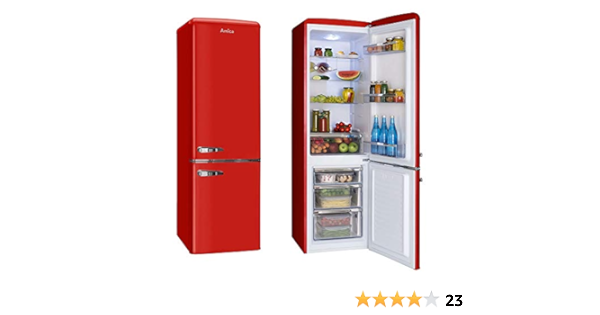 Amica Combi KGCR387100R, 181x55cm, Rojo, Retro ...