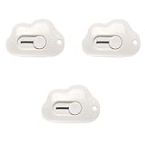 Angoily 3pcs for Home Utility Mini Retractable Lock