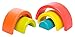 Large Wooden Rainbow Block set - 5 nesting blocks