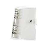 6-Ring Binder Cover Refillable Notebook Shell,Snap