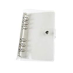 6-Ring Binder Cover Refillable Notebook Shell,Snap