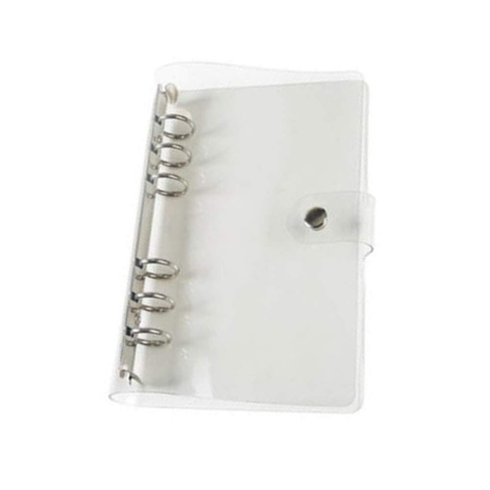 6-Ring Binder Cover Refillable Notebook Shell,Snap