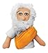 The Unemployed Philosophers Guild Plato Magnetic Personality - Plush Finger Puppet and Refrigerator Magnet, Approx 4