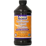 Now Foods Sunflower Liquid Lecithin, 16 Ounce
