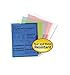 Smead Project Jackets, Letter, Poly, Clear/Translucent: Blue/Green/Yellow, Pack of 5, 2 Packs
