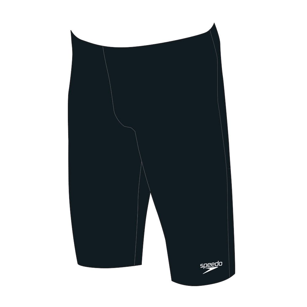 Shorts de baño negros Speedo Endurance Jammer de 30 para niños