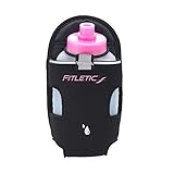 Fitletic Hydration Add-On Bottle, Pink, 8 Oz/240ml/Pair
